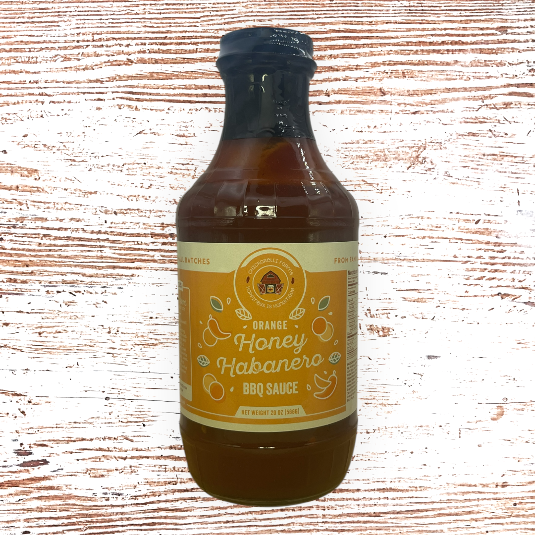 Orange Honey Habanero BBQ Sauce - 20oz.