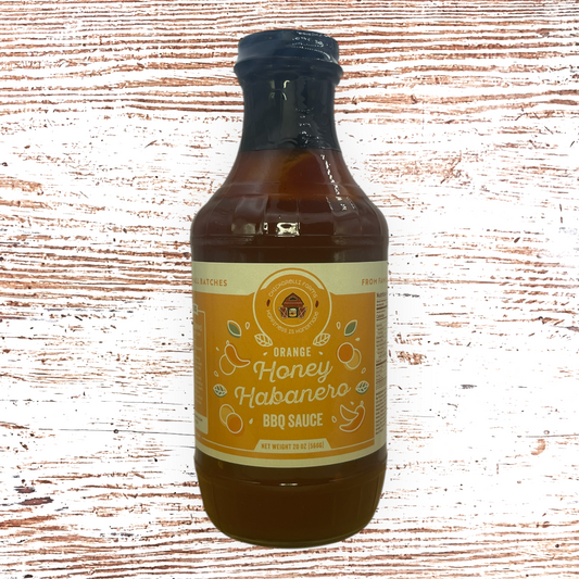 Orange Honey Habanero BBQ Sauce - 20oz.