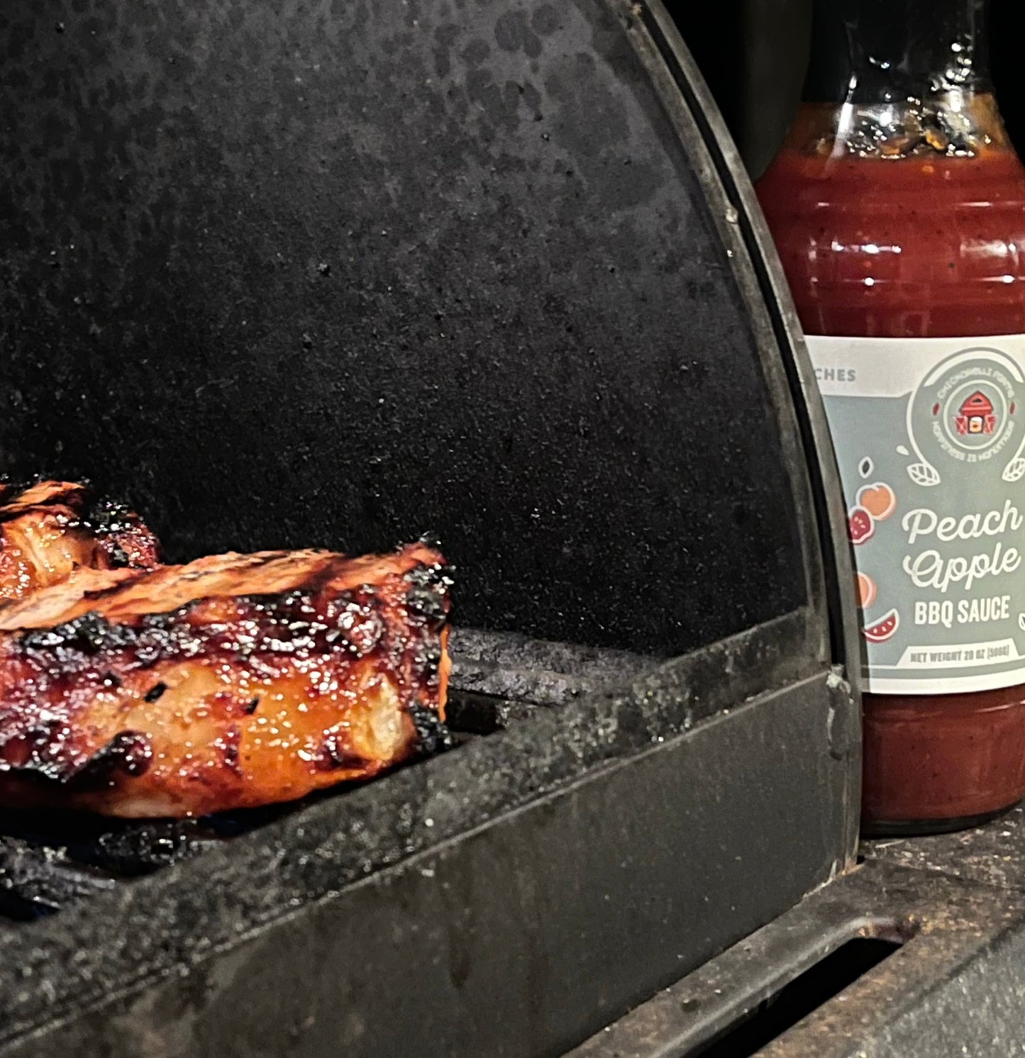 Peach Apple BBQ Sauce - 20oz.