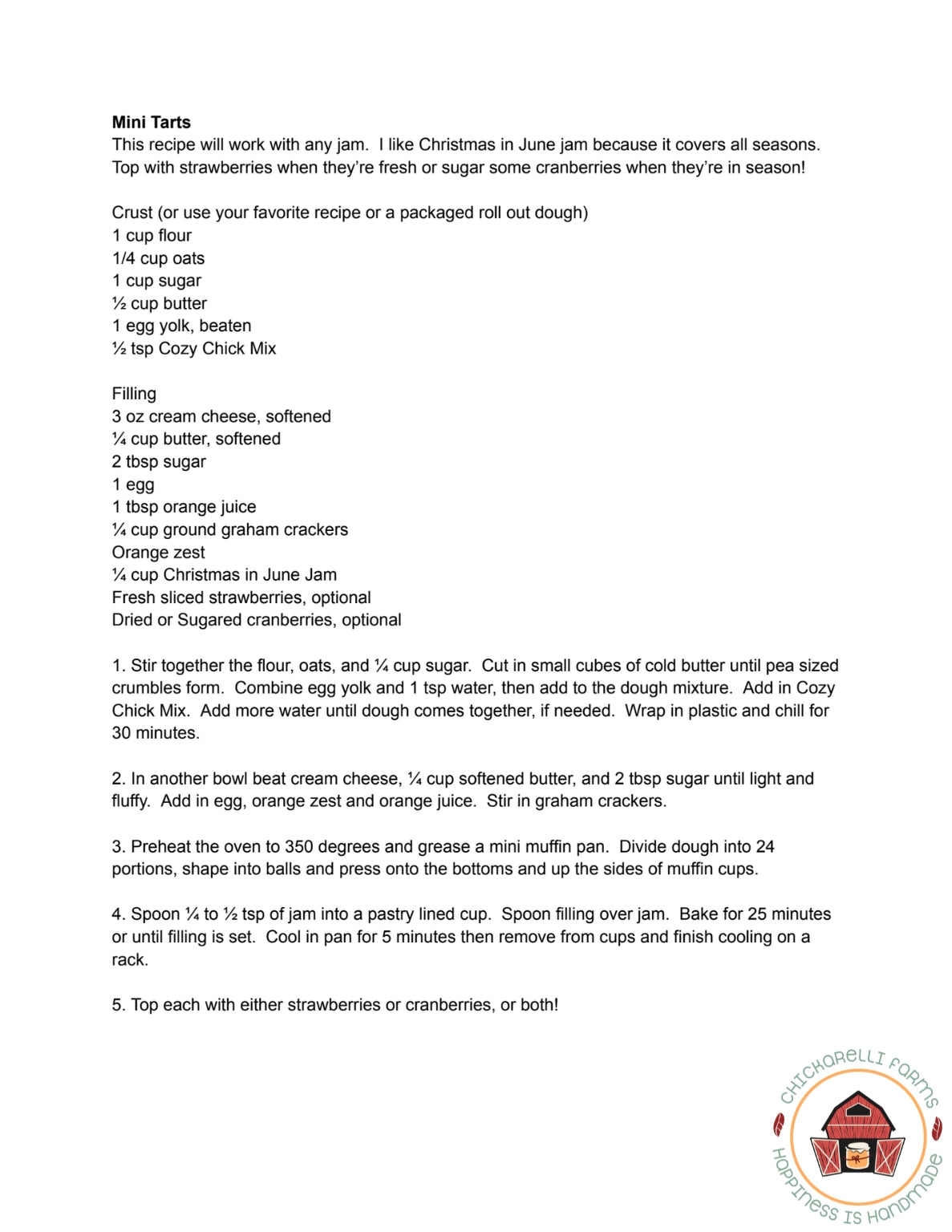 Christmas in June Jam - 19oz.