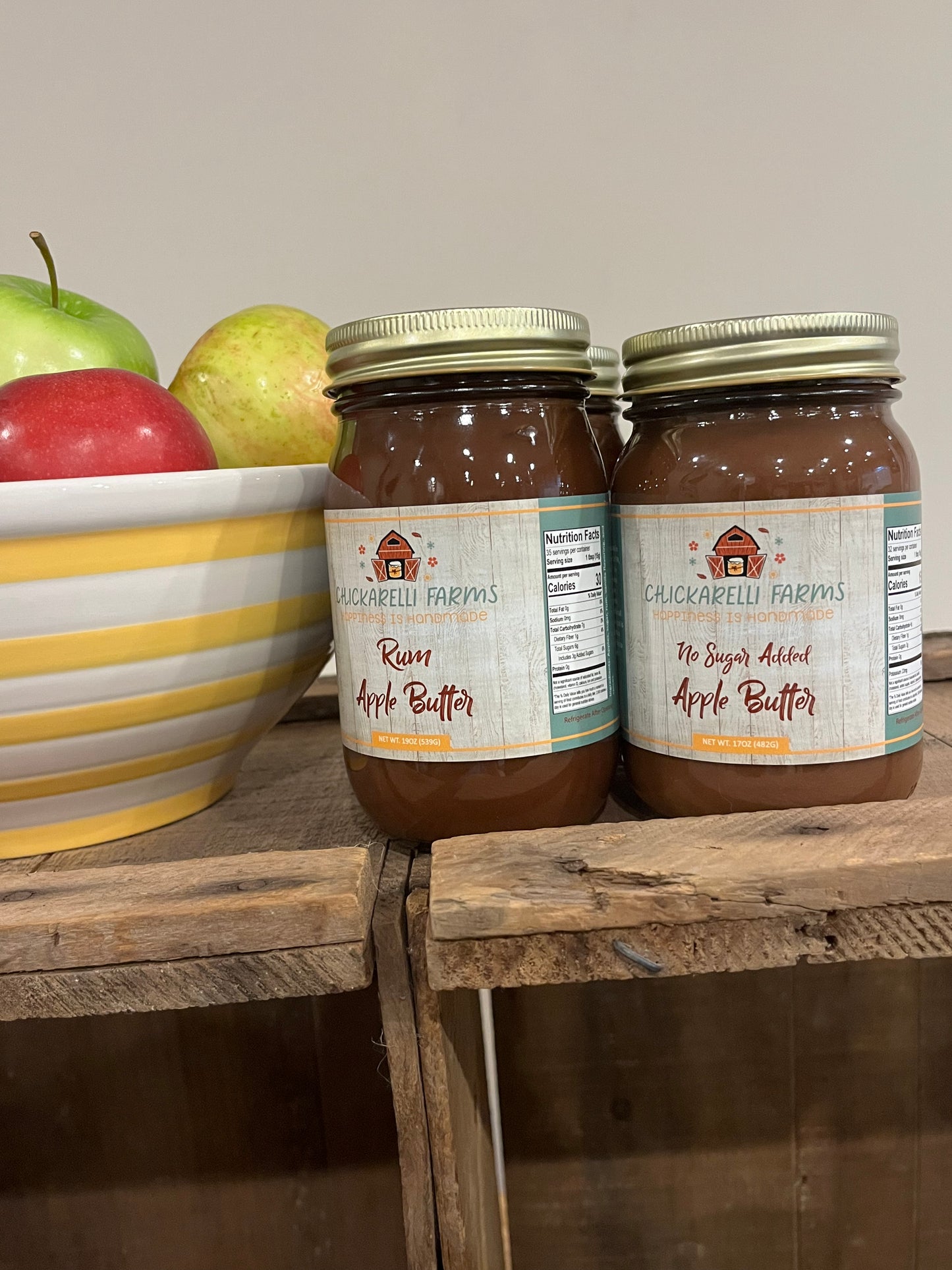 Apple Butter; No Sugar Added - 17oz.